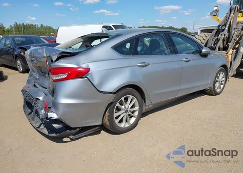 2020 Ford Fusion Se из США, поврежденный, VIN 3FA6P0HD7LR256157